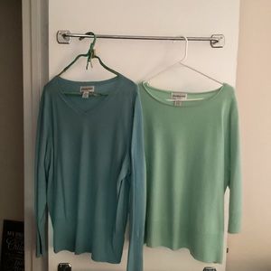 Bloomingdale’s cashmere sweaters